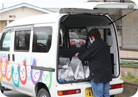 田川市の障がい者施設つくしの里　にこにこグループのお仕事2